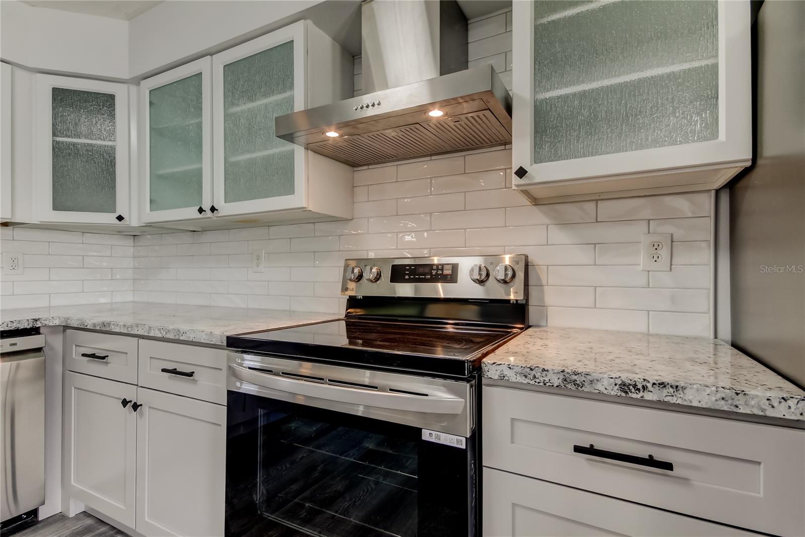 Updated Kitchen (9' x 16.9') is HUGE! Simple Subway Tile Backsplash Sets the Tone!