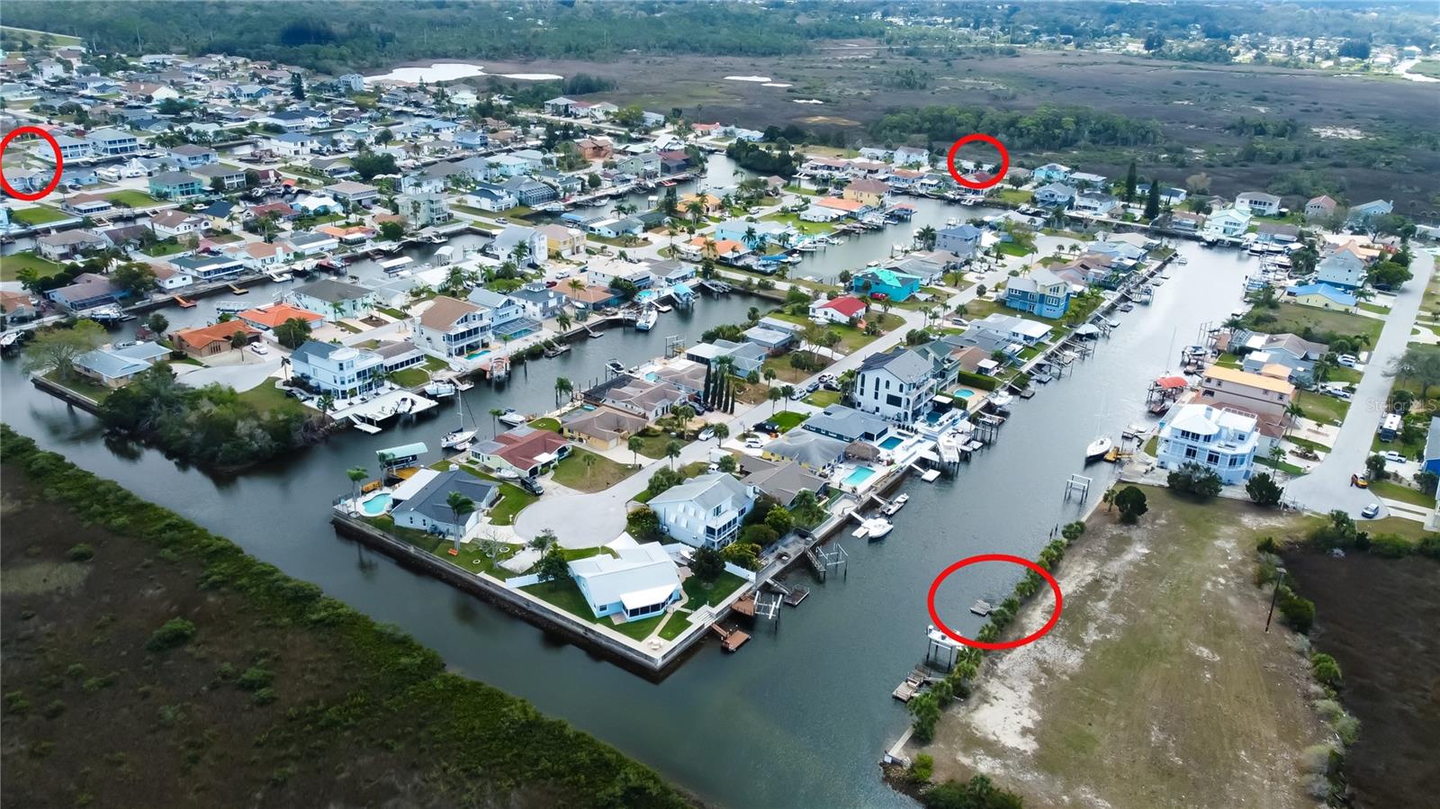 See Your Home, a Private Community Boat Ramp Park, & Southwind Park - Where Your OWN DEEDED BOAT SLIP is Located!