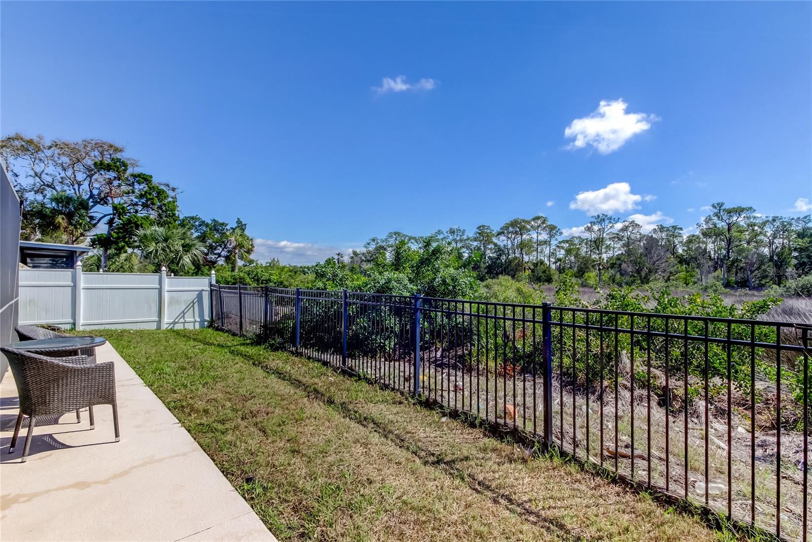 Lush Vegetation Provides Privacy