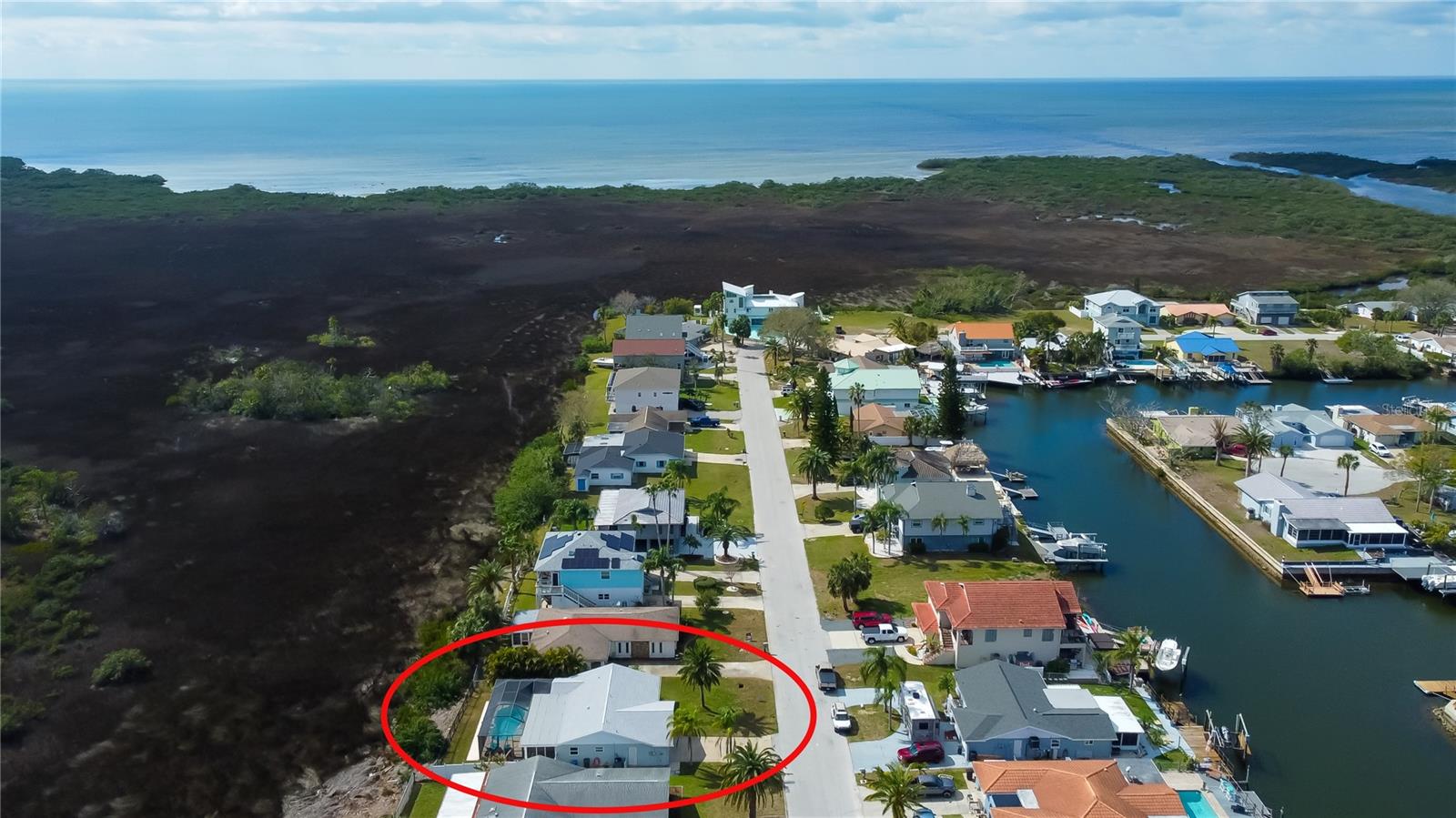 Home is Towards the End of Southwind Drive.. on the Left, Backing to the Marshland!