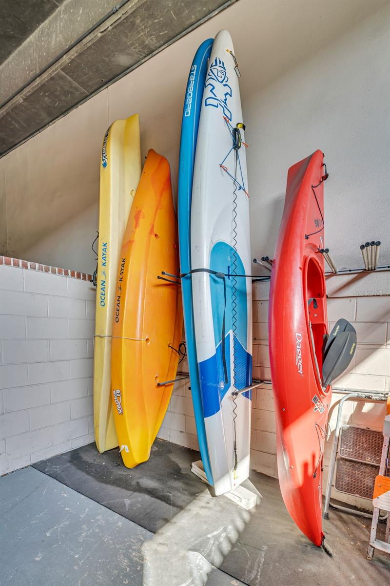 Kayak storage