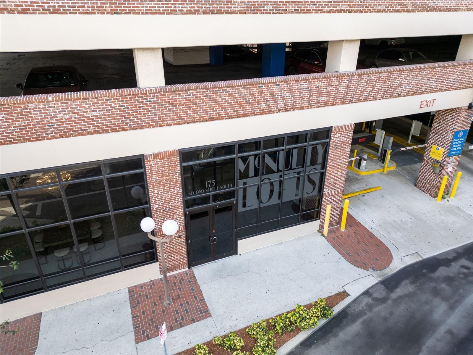 Entrance to McNulty Lofts lobby