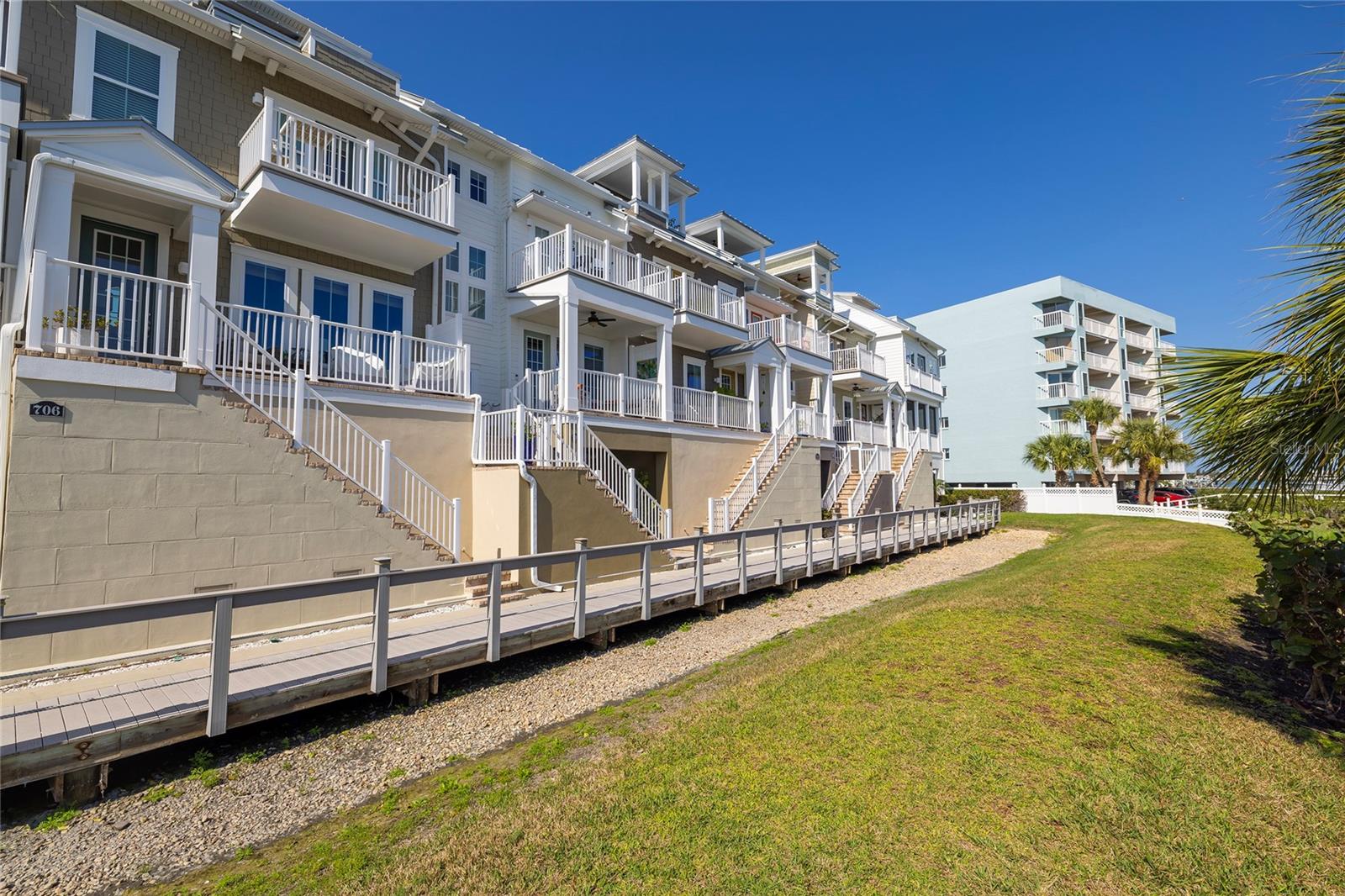 Front of building - on water side