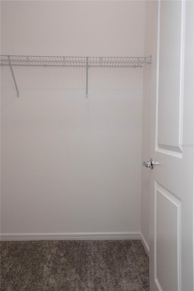 WALK-IN CLOSETS PROVIDE GREAT SPACE!