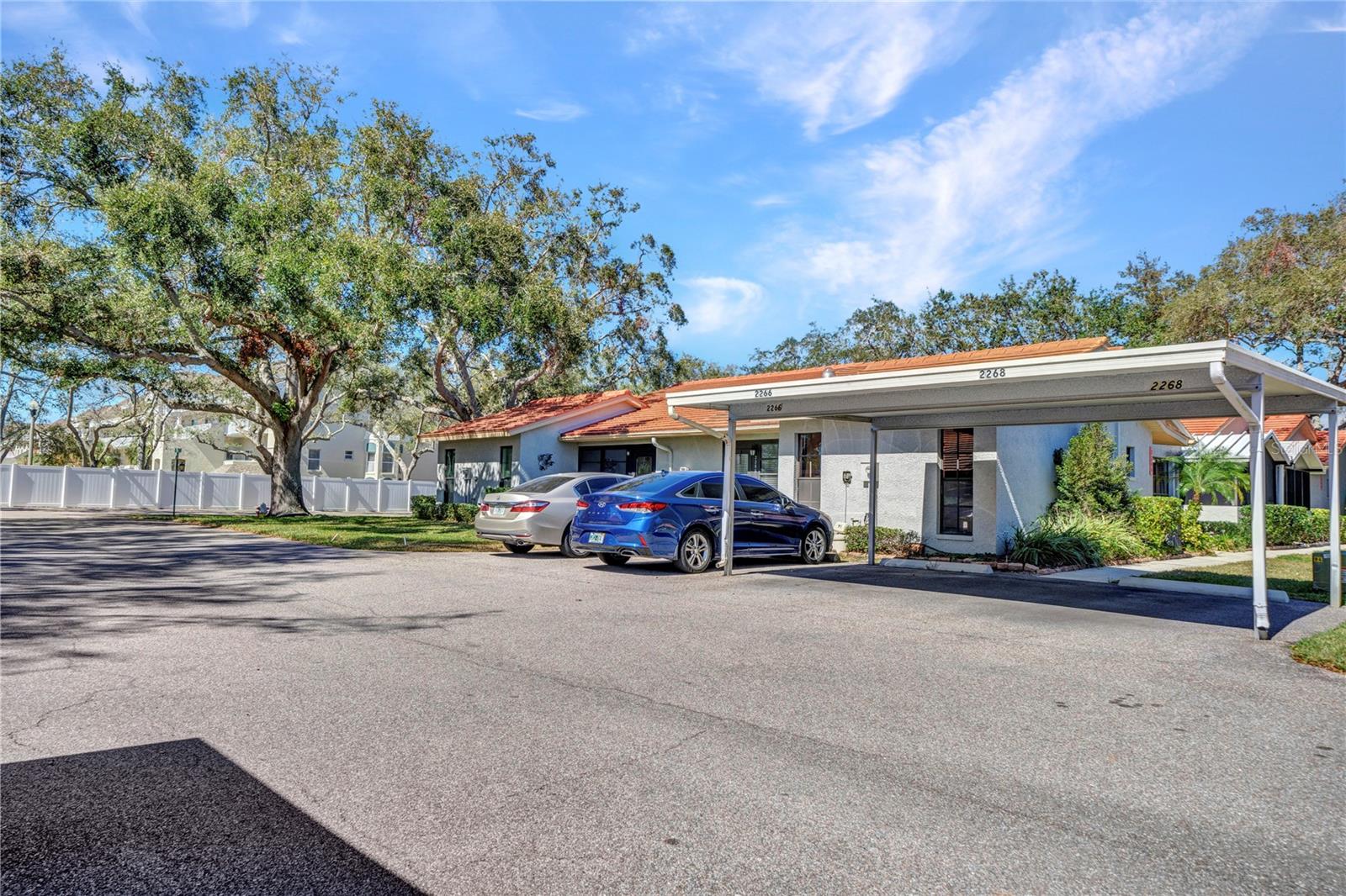 Assigned Carport & 2 Guest parking spots