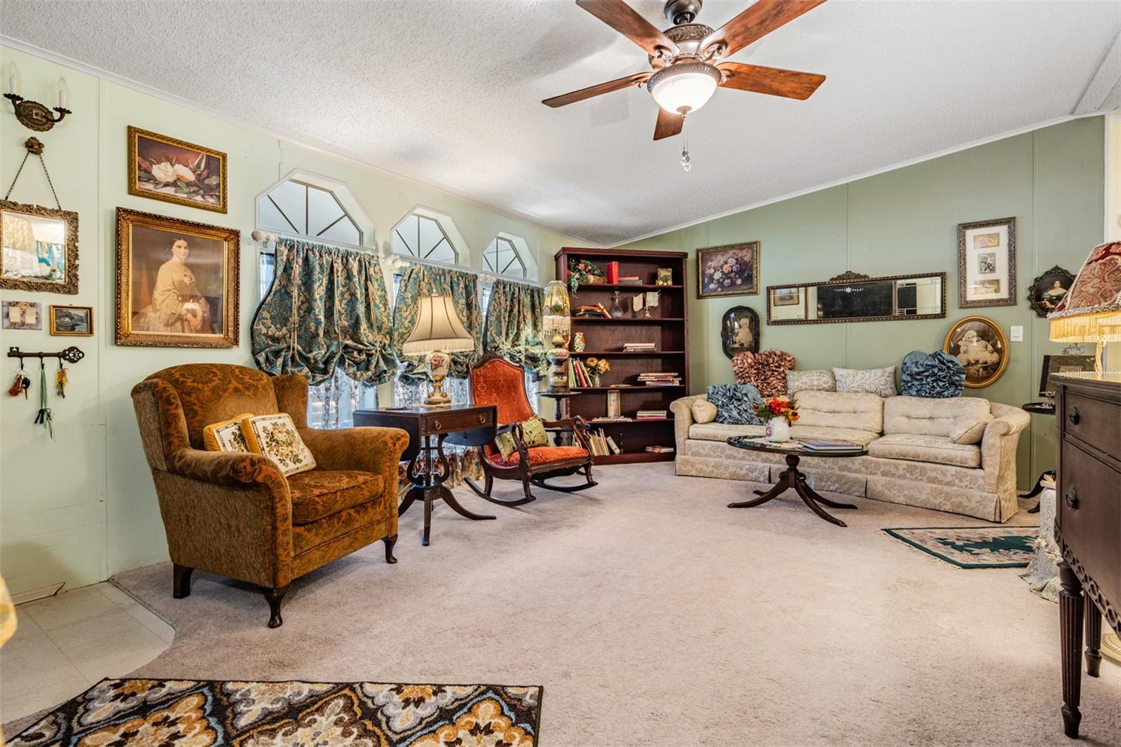 Inviting Living Room  to sit and stay awhile!