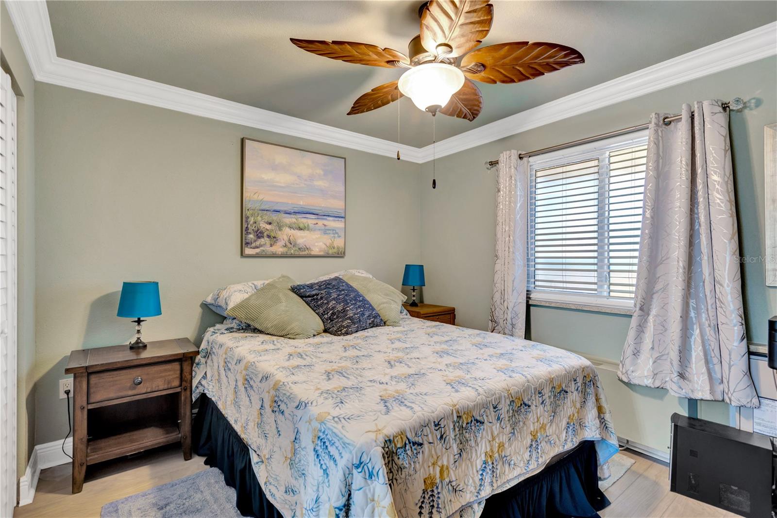 This perfect en-suite guest room offers built in closet, separate temperature control, private door entry.