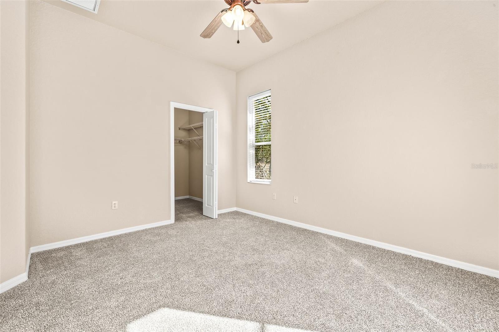 Bedroom 4 with walk-in closet