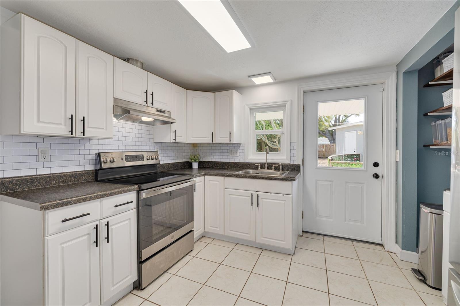 Kitchen with Backyard Access