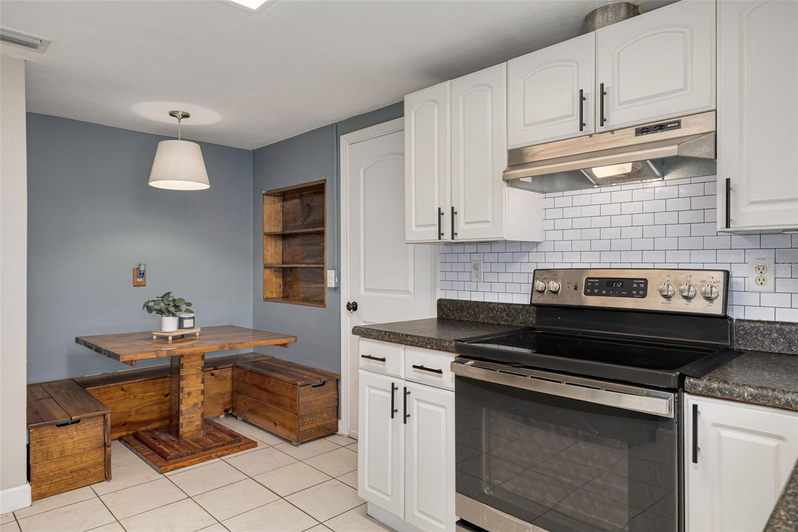 Kitchen with Built-In Nook