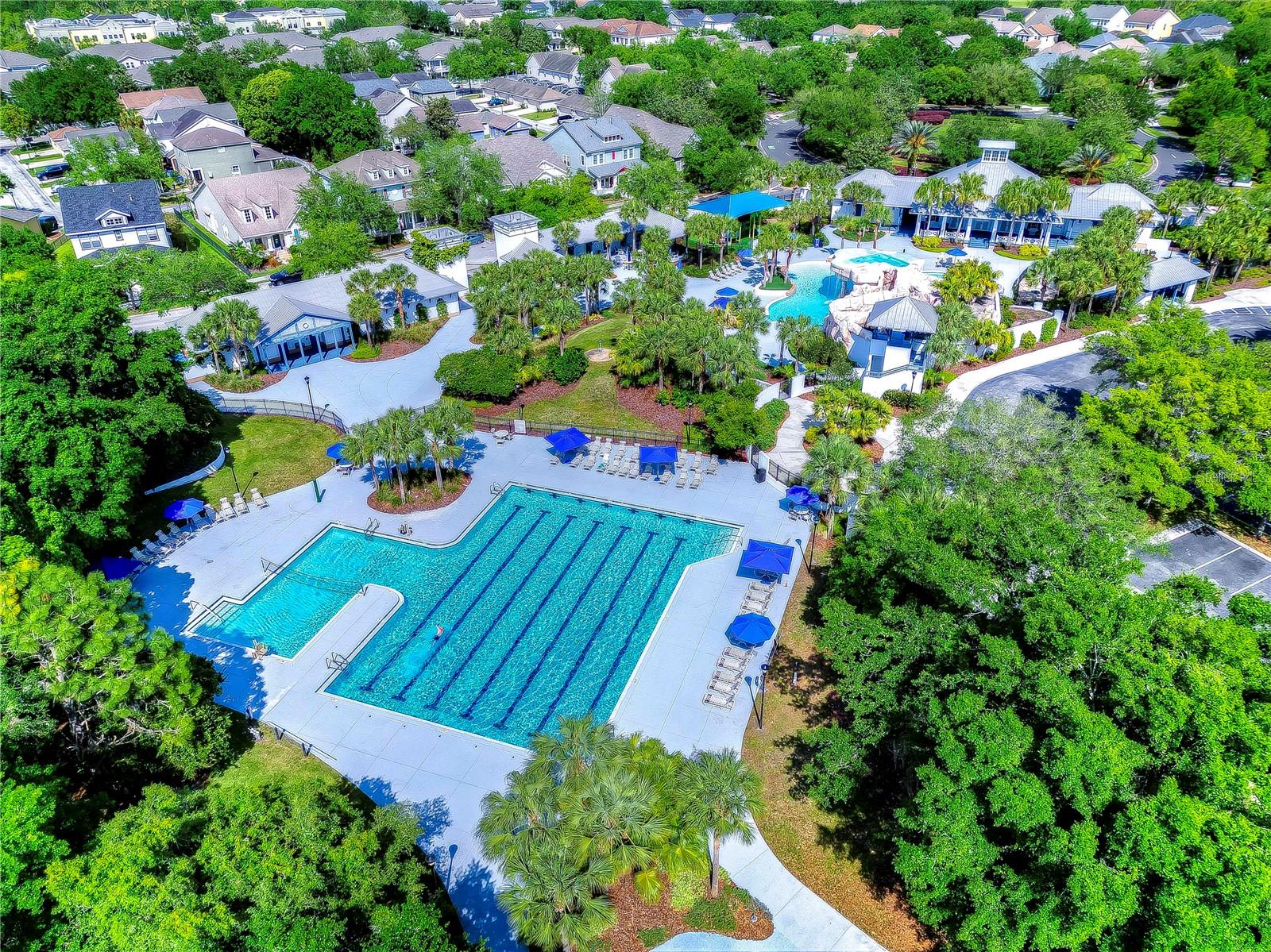 Dive into resort-style living with this incredible community pool, perfect for relaxation and fun.