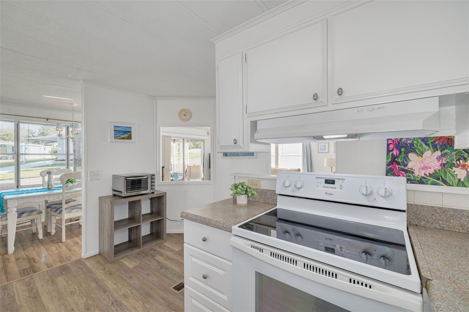 Kitchen with quaint Breakfast Nook