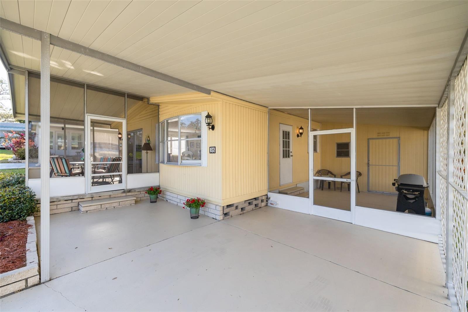 Carport, Front Entry