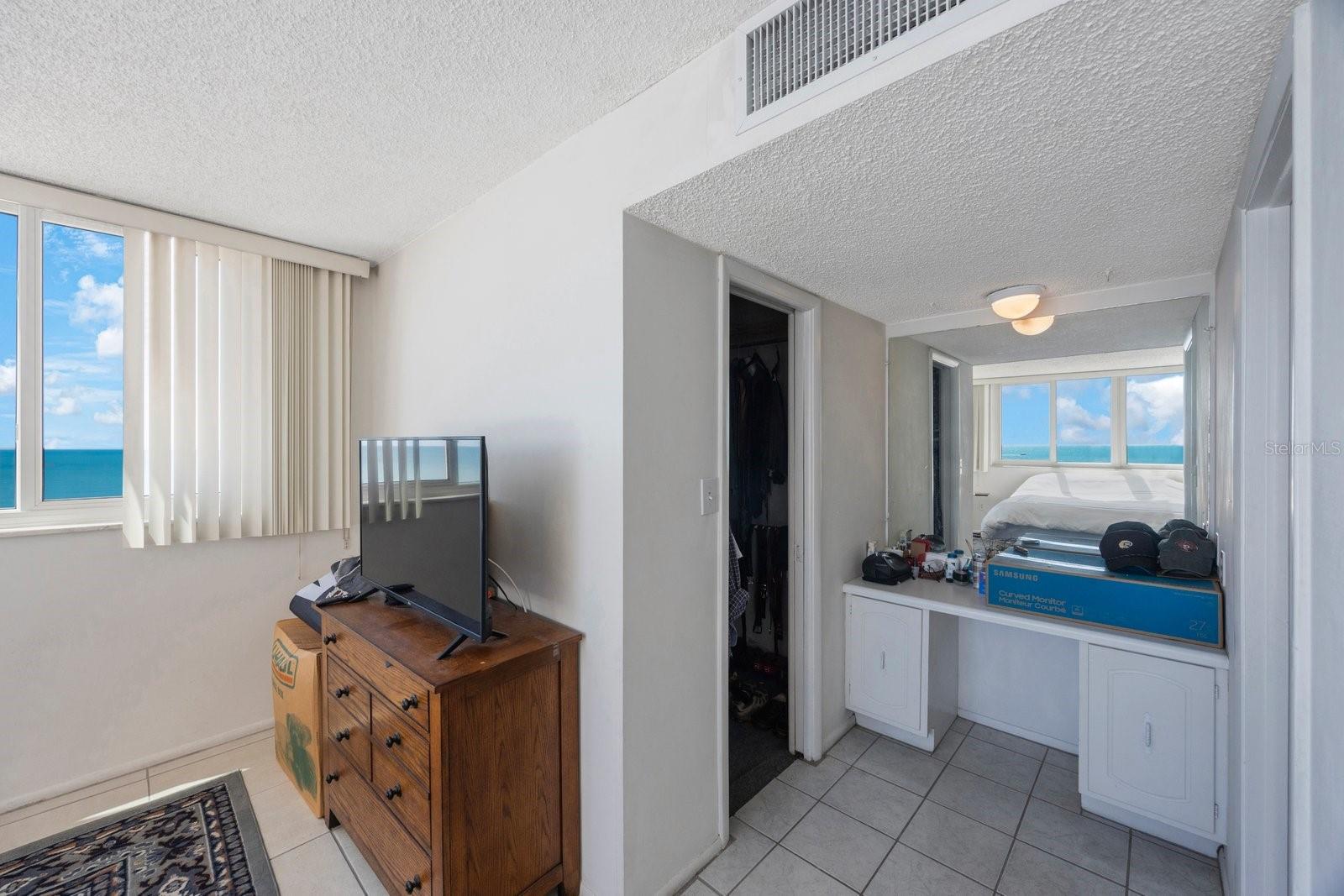 Primary Bedroom with Vanity Area & Walk In Closet