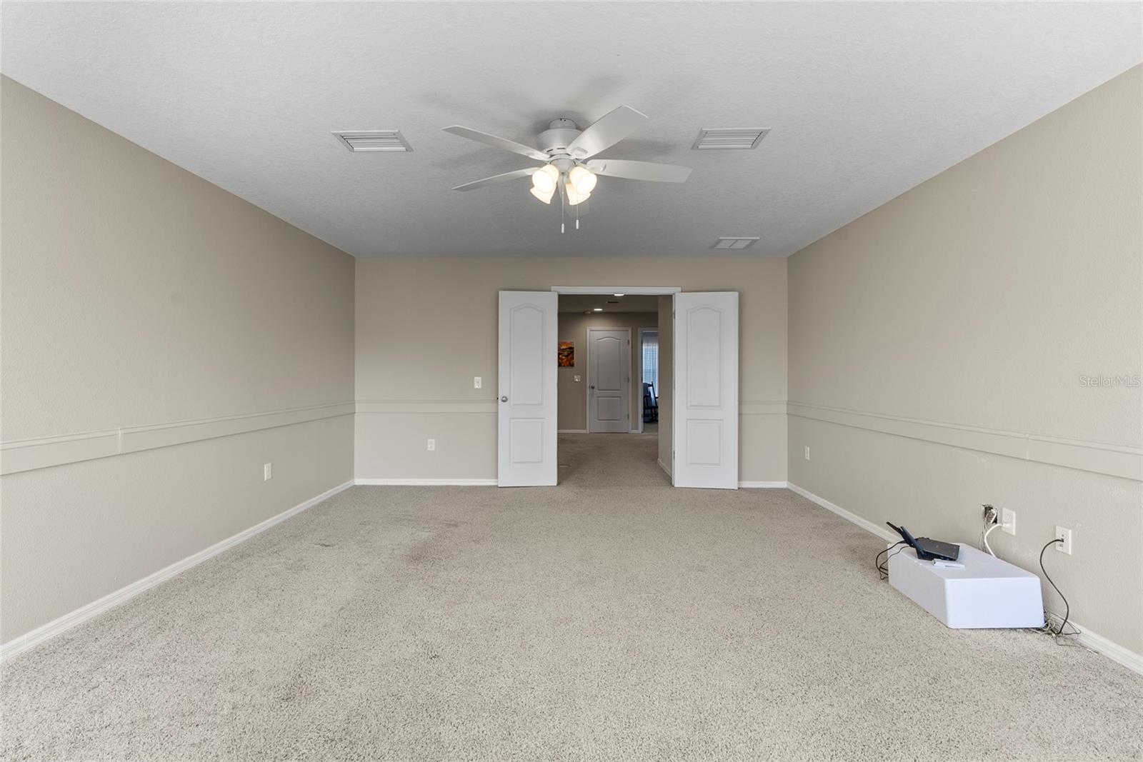 Bonus Room- second floor with views of pond and conservation