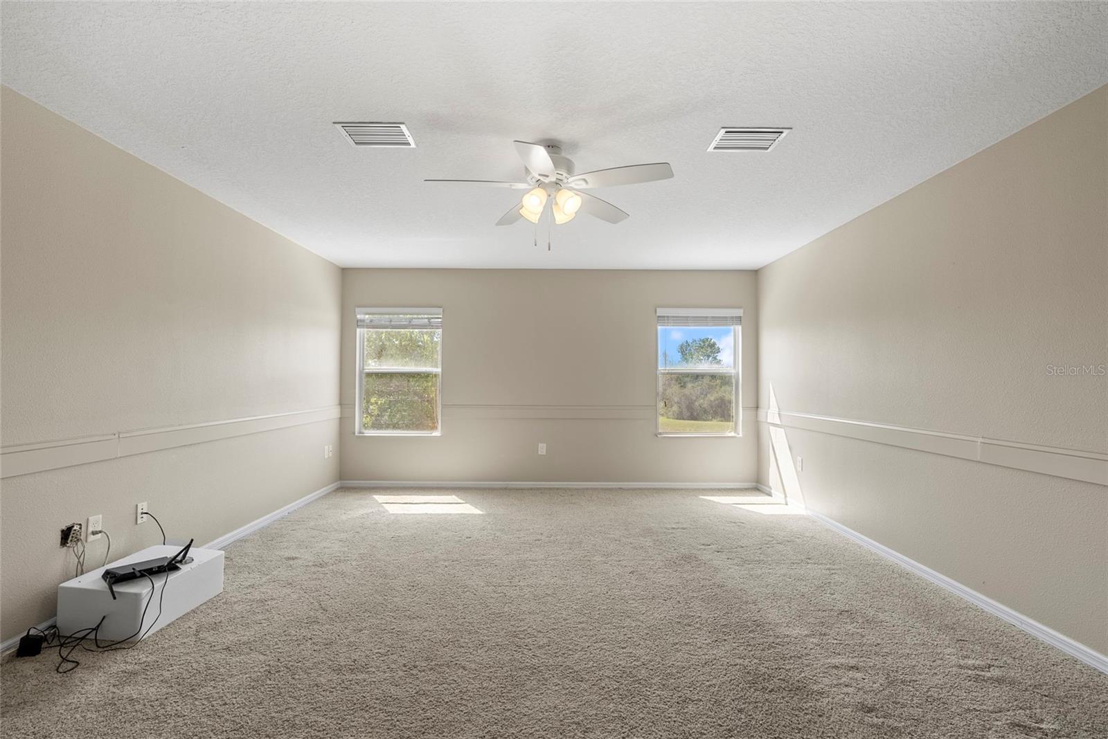 Bonus Room- second floor with views of pond and conservation