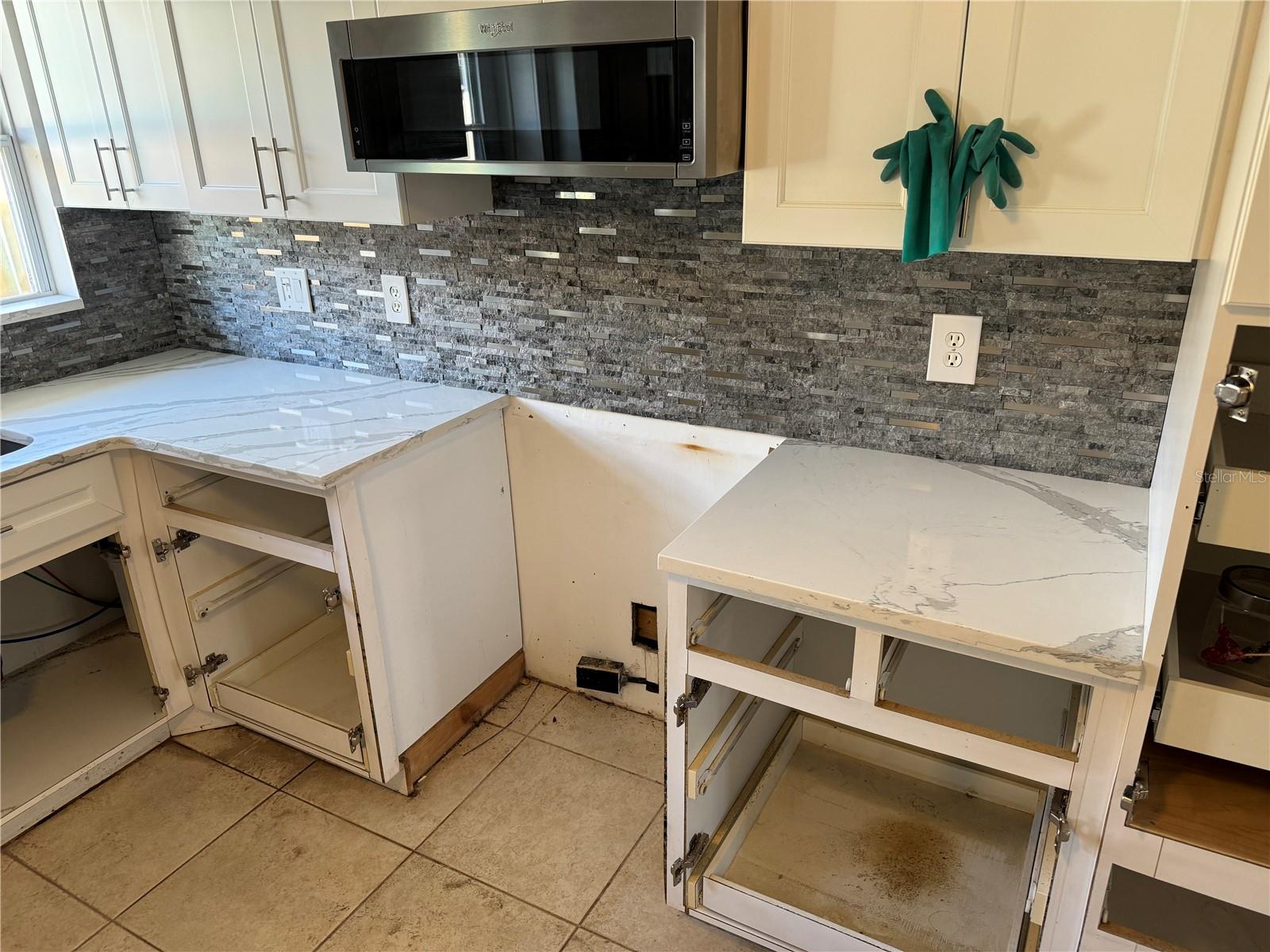 Countertops saved and can be reinstalled