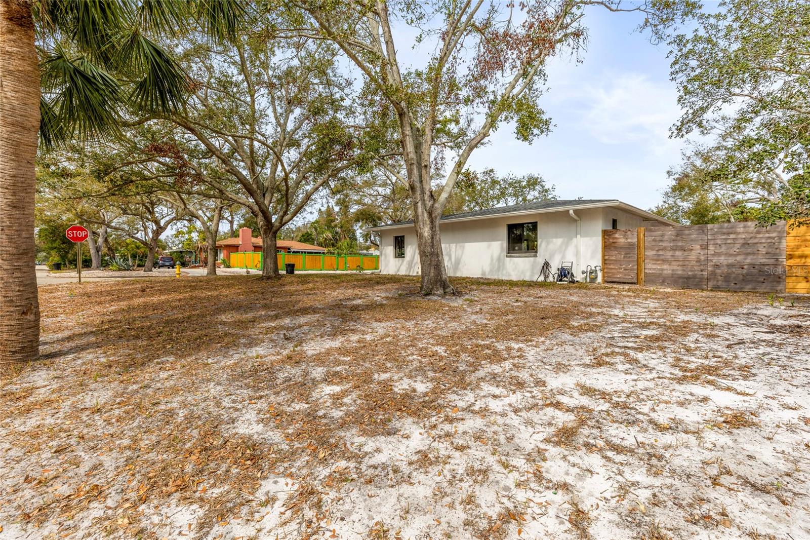 South Side of Large Corner Lot with Room to Back in Boat