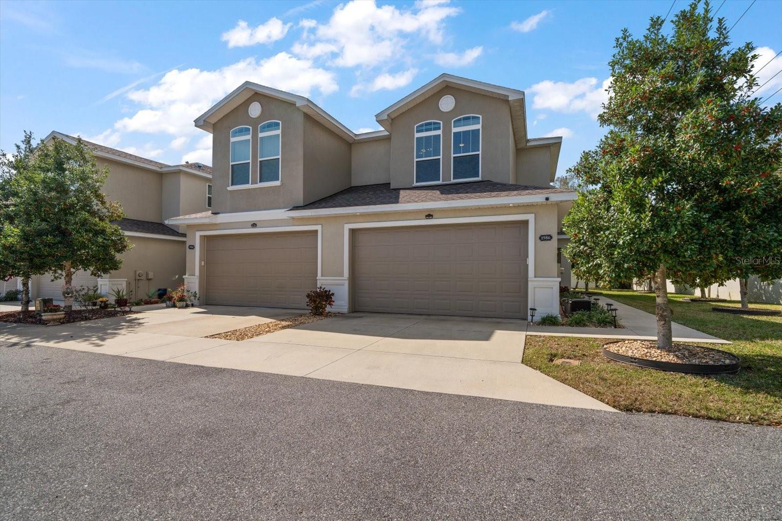 Front Exterior - 2 Car Garage