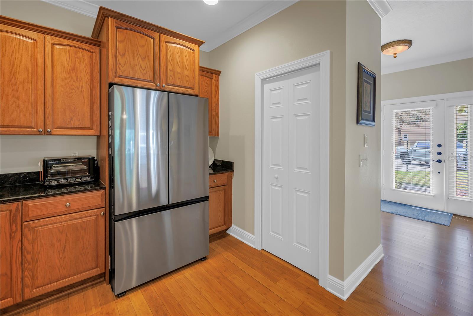 KITCHEN WITH LARGE PANTRY CLOSET