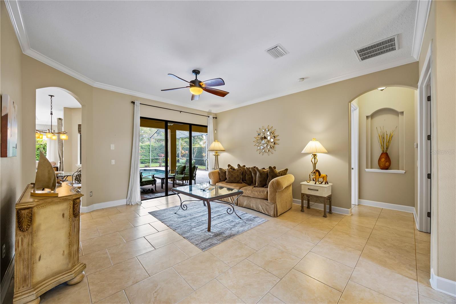 New Tile Floors in Living Room