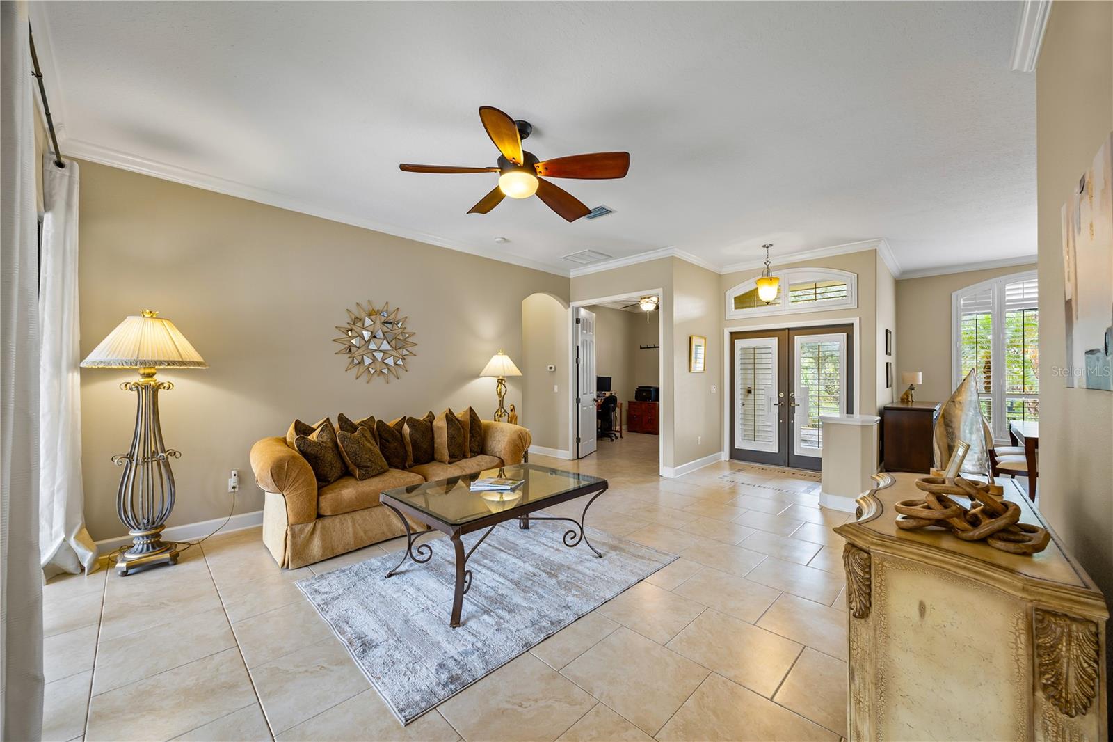 Living Room to Foyer