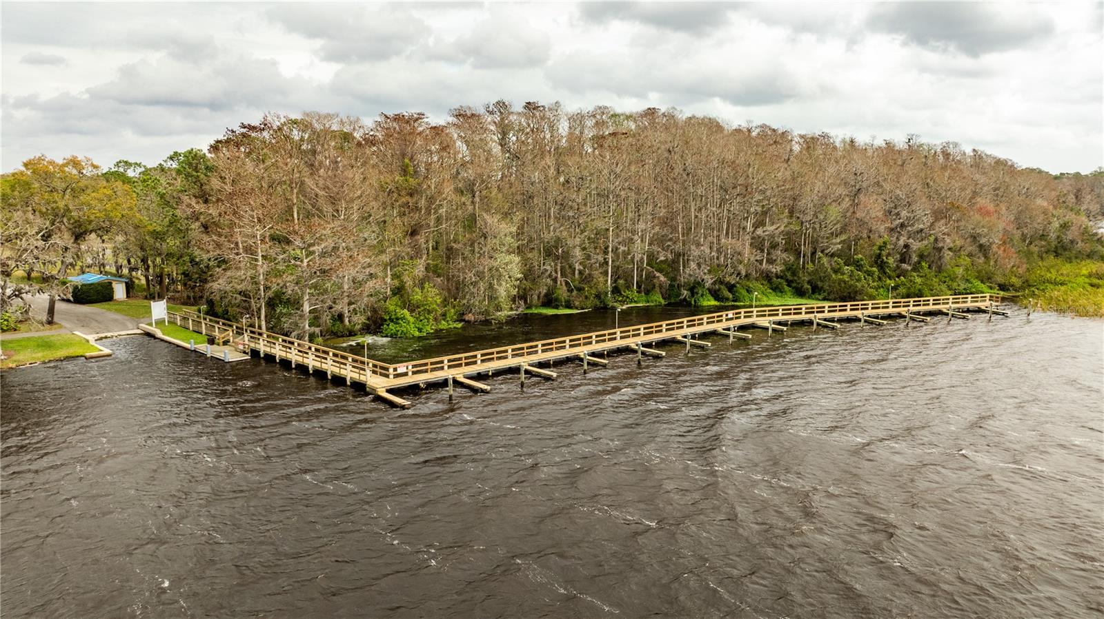 Lansbrook Lakefront Park Boat Ramp and Slips