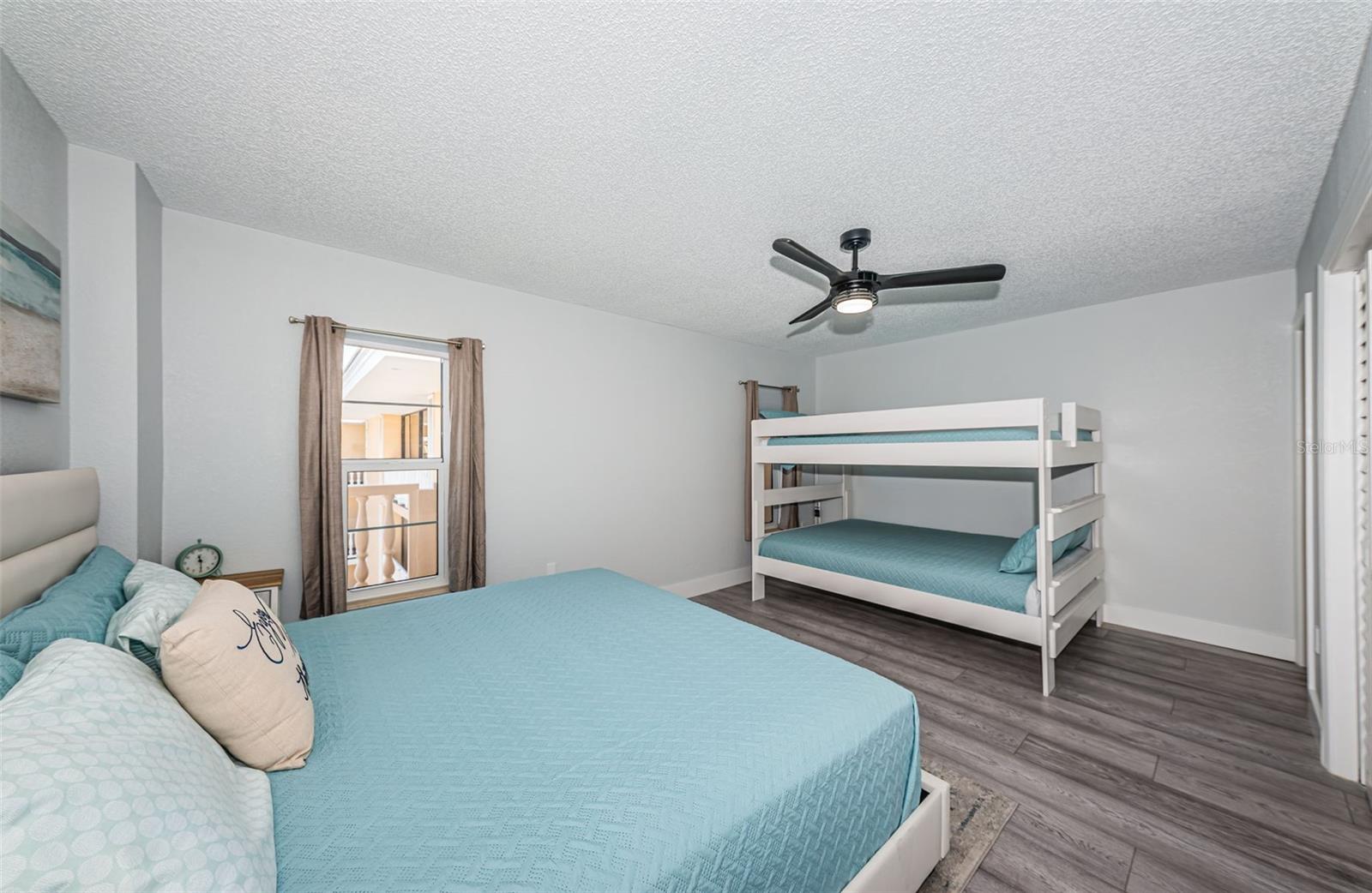 Lots of room for family or friends in second bedroom