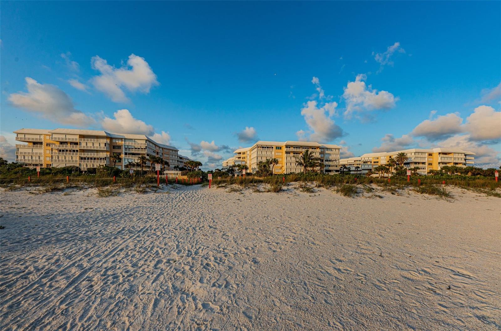 View of Silver Sands Community from the Beach