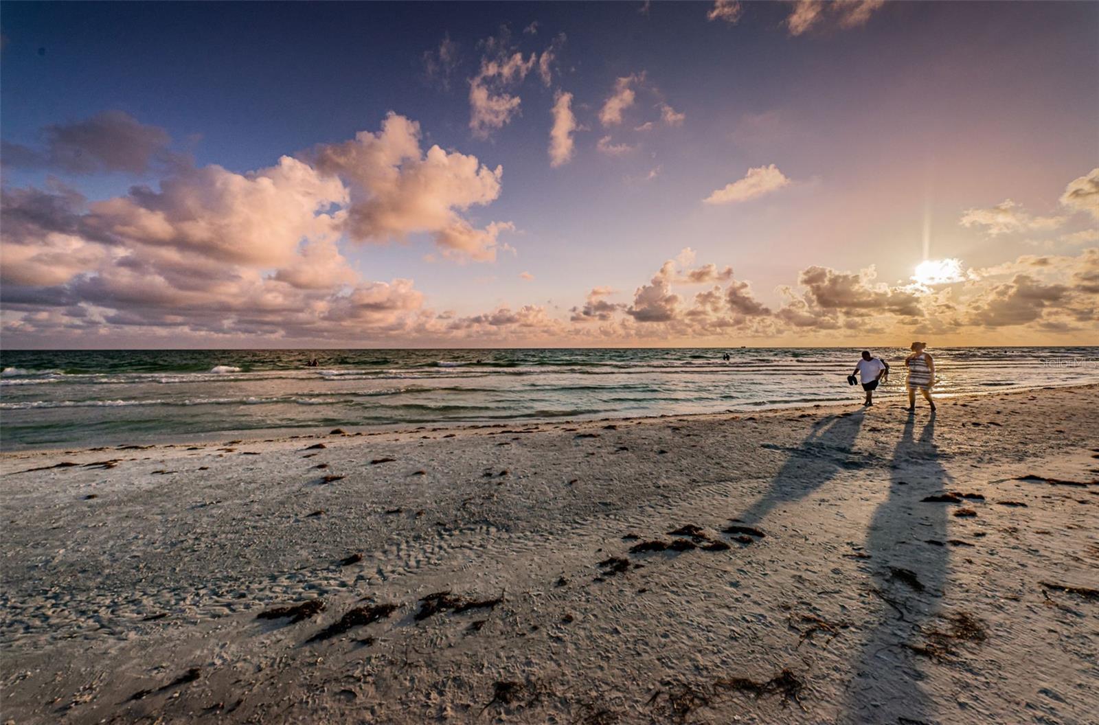 You can walk for miles on St Pete Beach