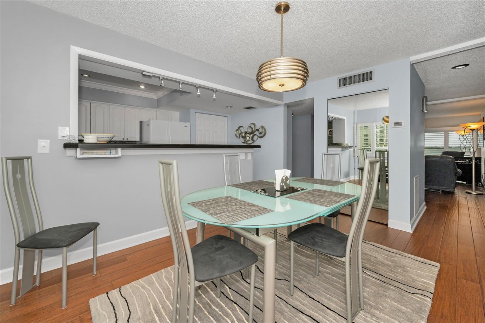 Dining Area off the Kitchen and Breakfast Bar