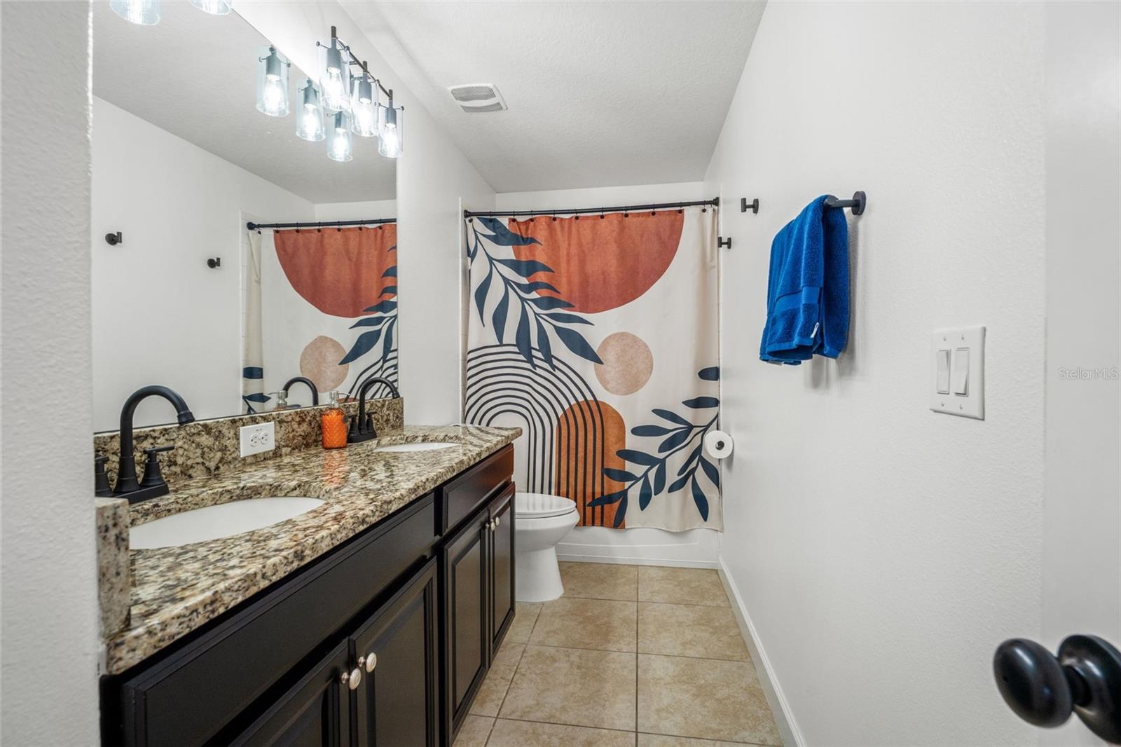 Bathroom Near 3 Bedrooms and Laundry Room