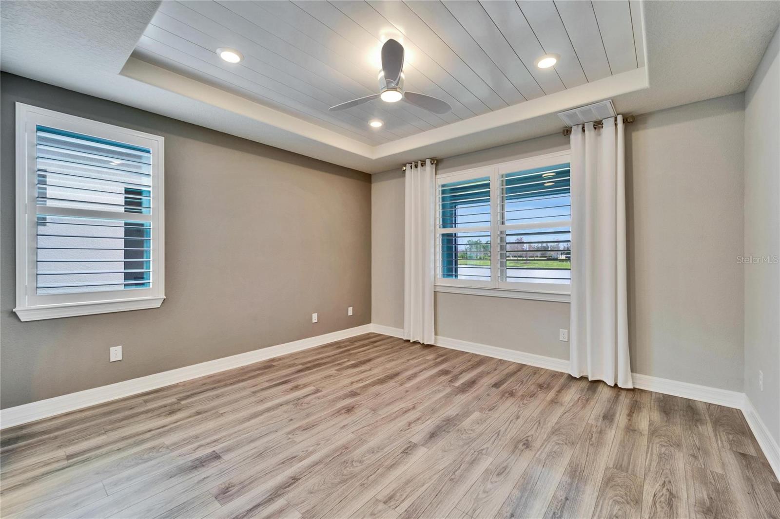 First floor primary bedroom