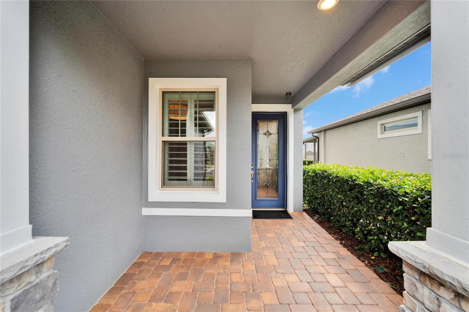 Front entrance into home