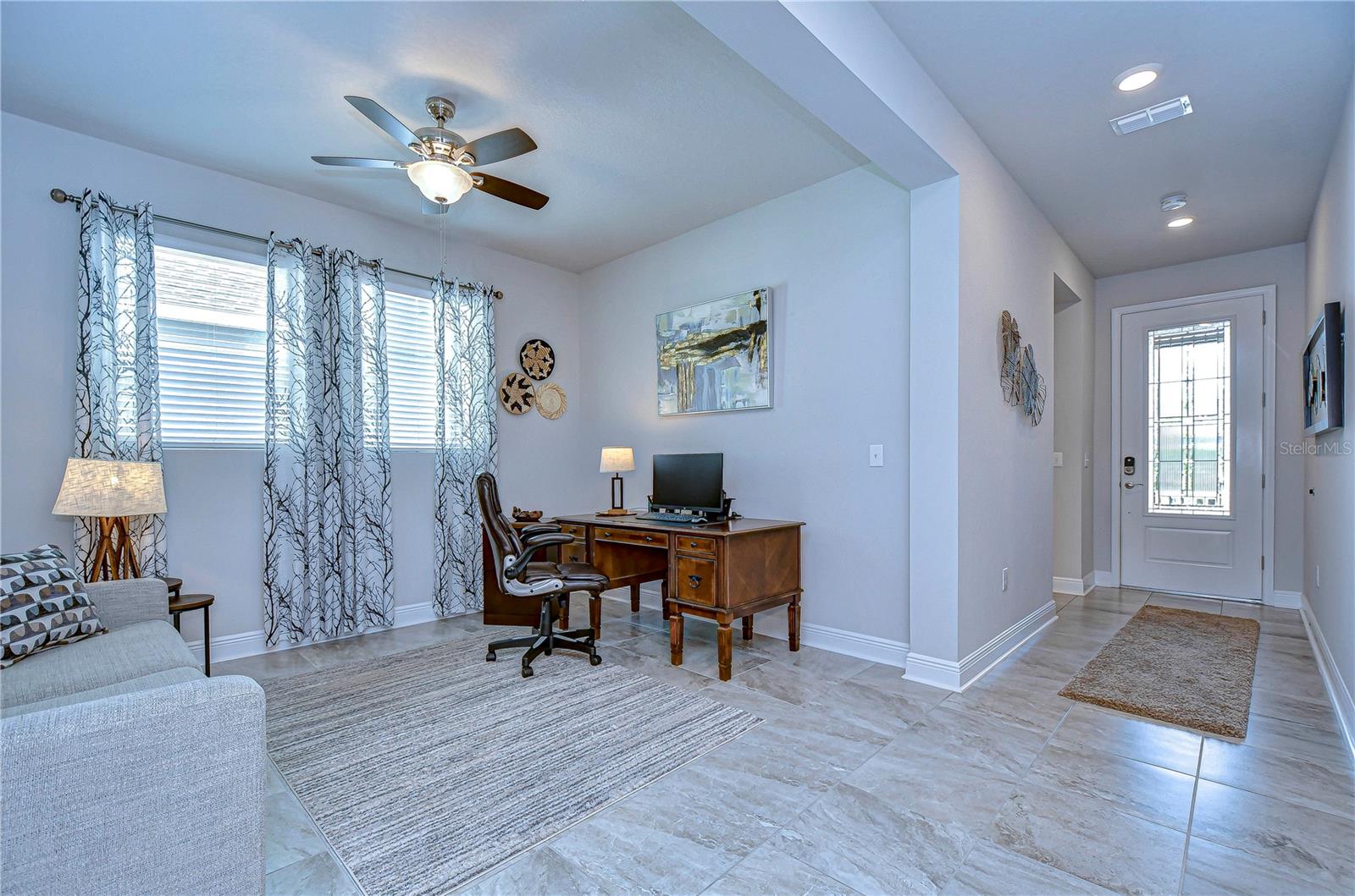 Large formal living area is perfect for lounging.