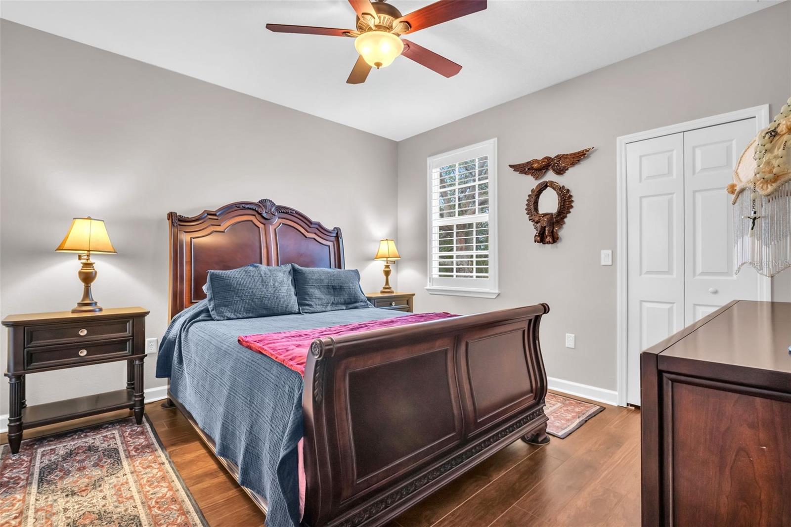 Oversized 3rd bedroom also offers vaulted ceilings & great closet space~