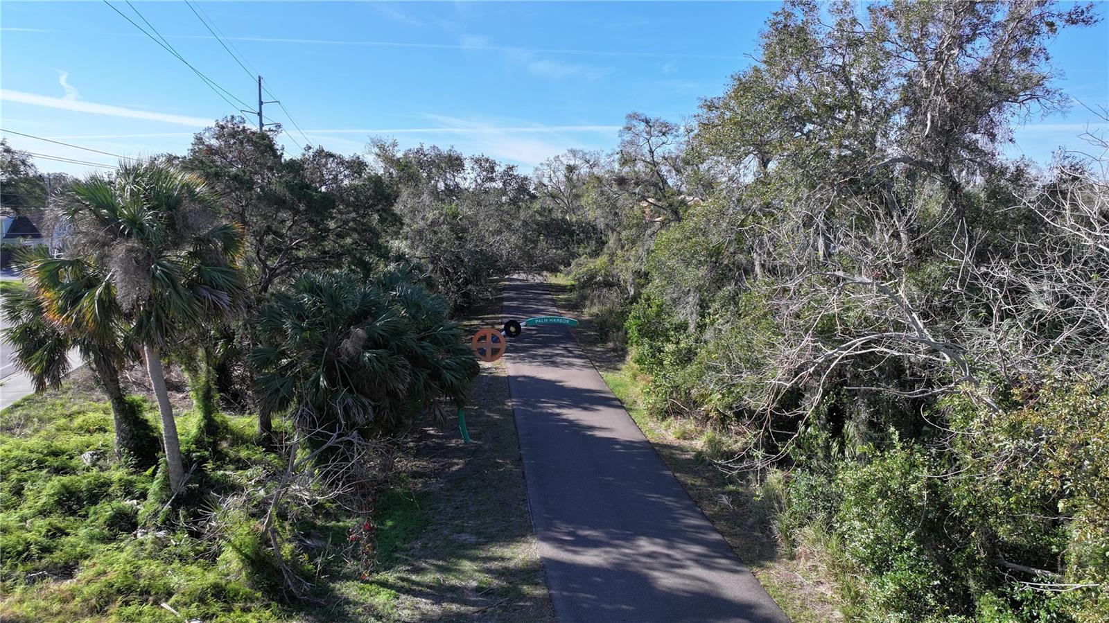 The scenic Pinellas Trail spans 45 miles from Tarpon Springs to St. Petersurg~