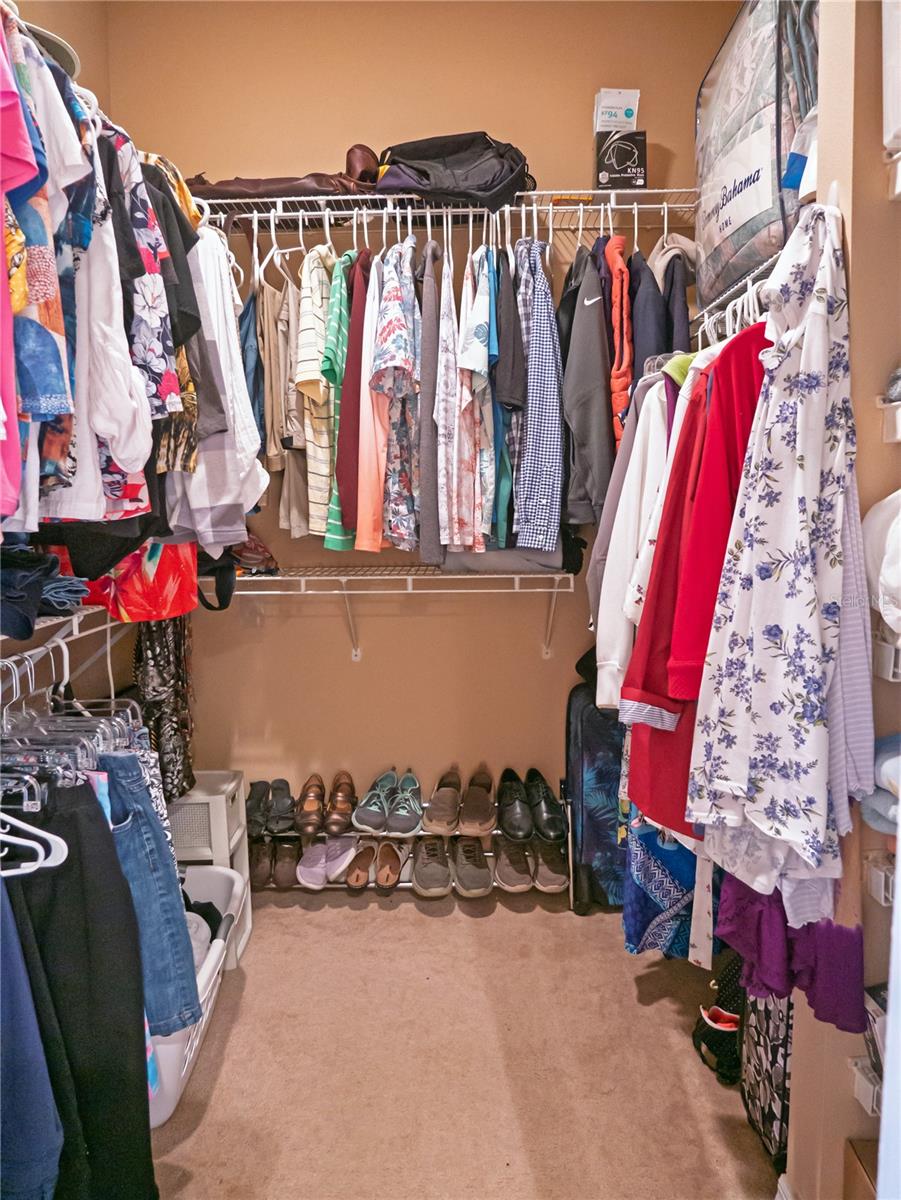 Primary Walk-in Closet