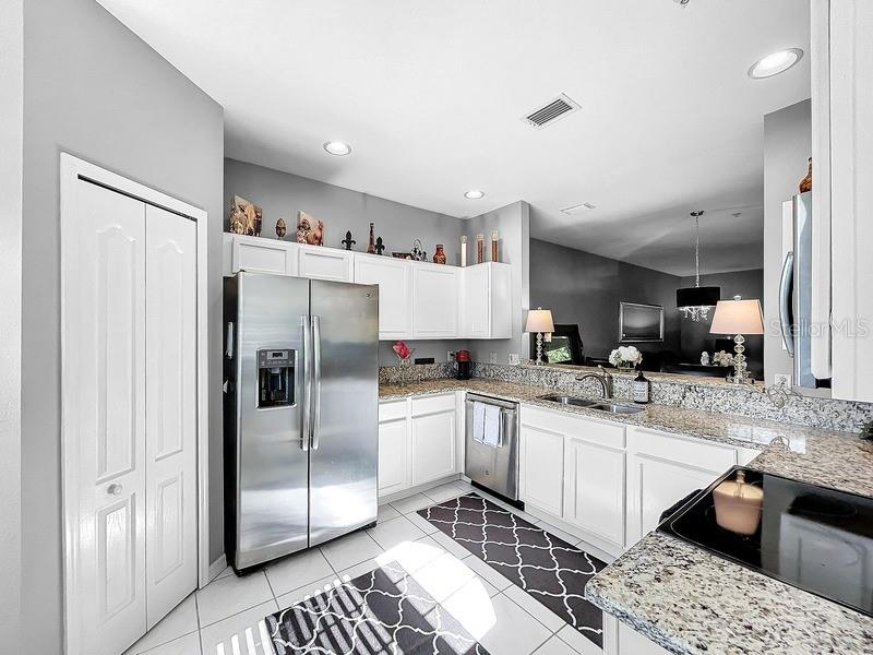 Kitchen Opens To Dining Room