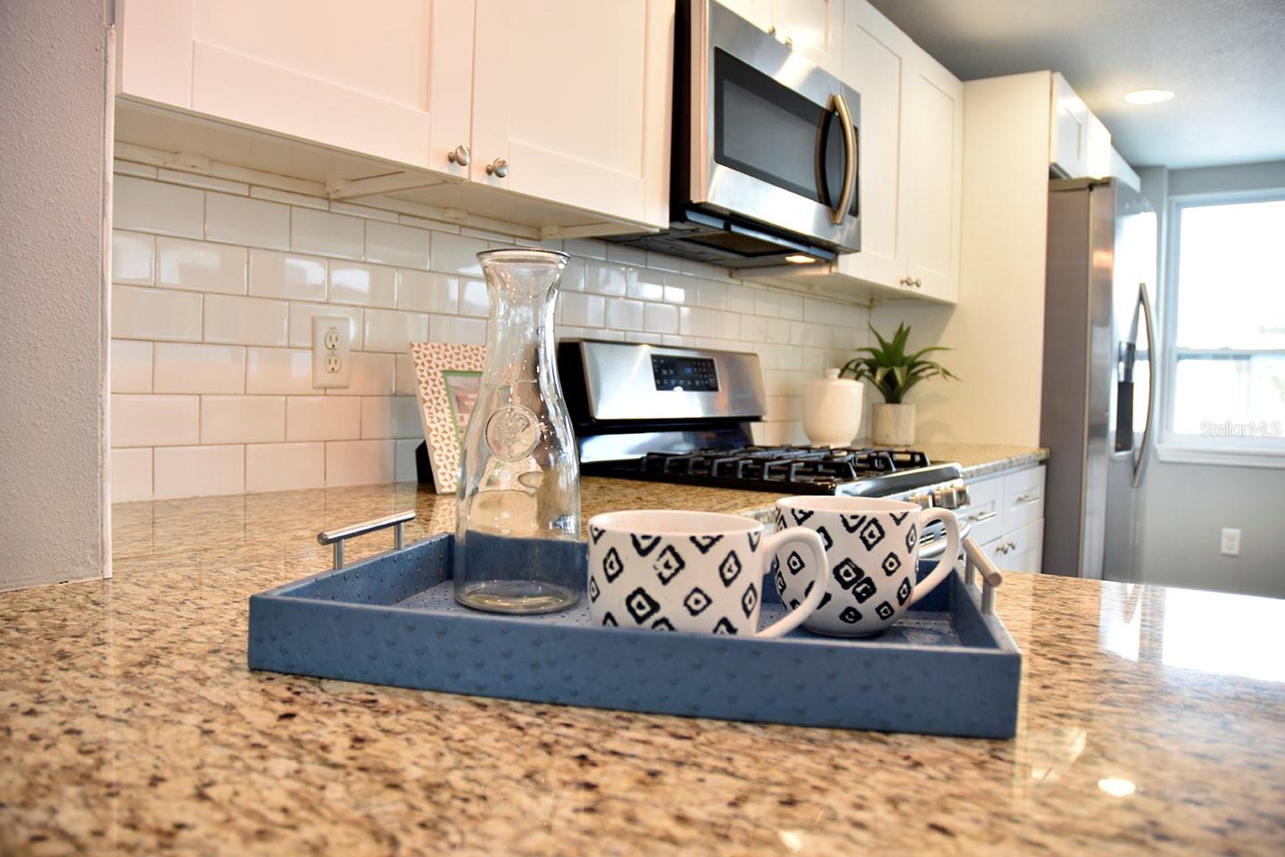 Granite countertops