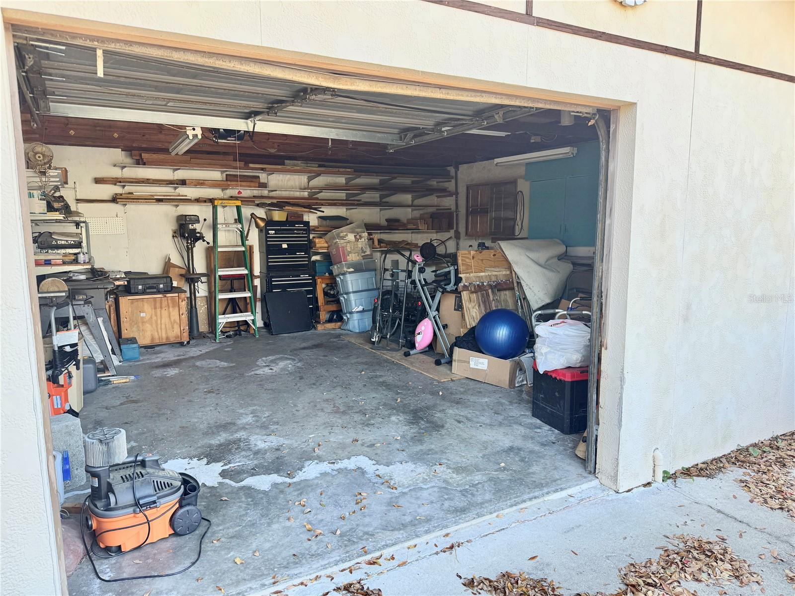 Garage with opener