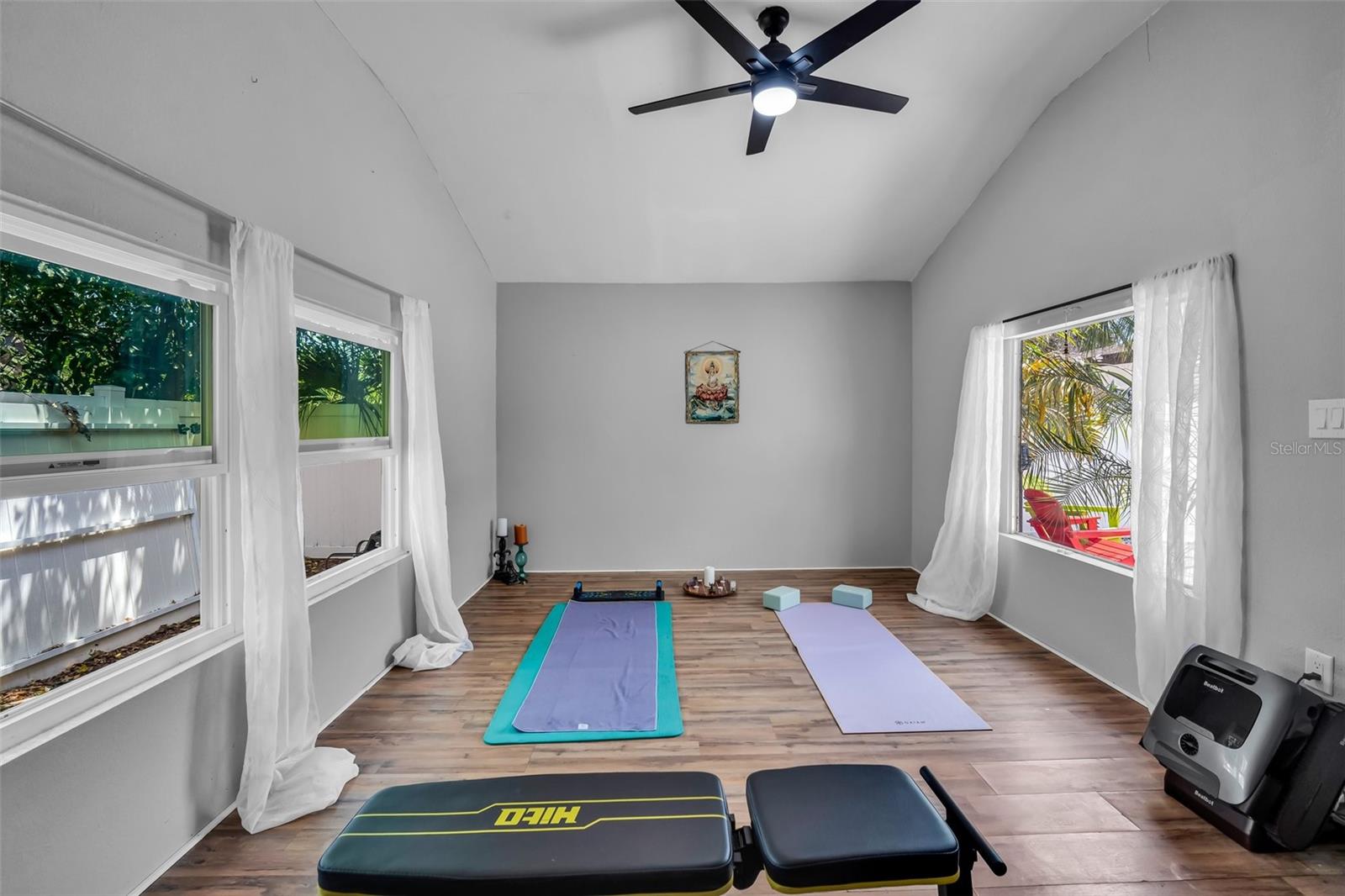 Detached ADU with A/C Wall Unit