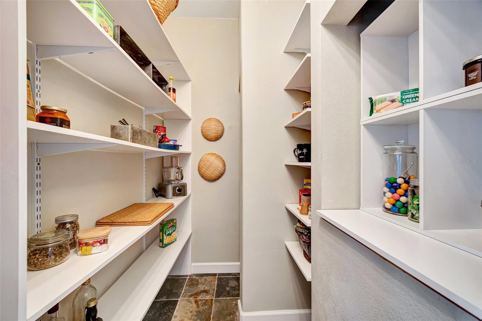 Large walk-in pantry.