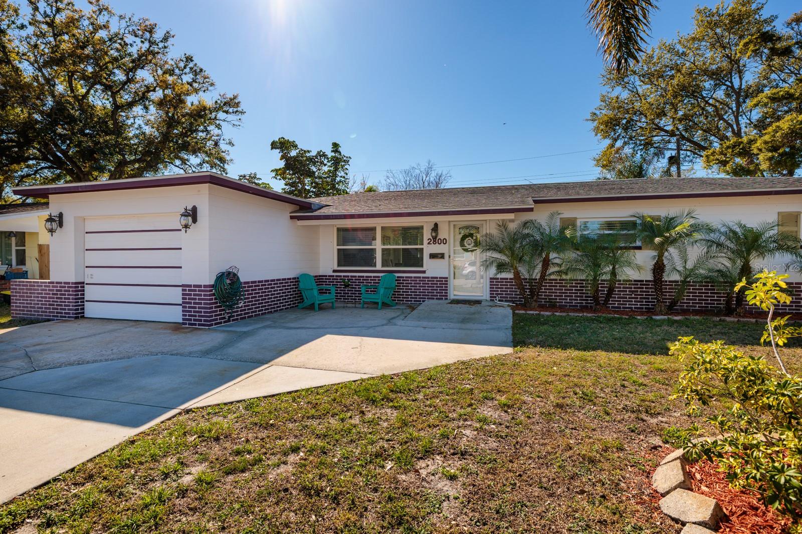 4 Bedrooms, 2 Baths, 1 Car Attached Garage. and SPARKLING POOL!