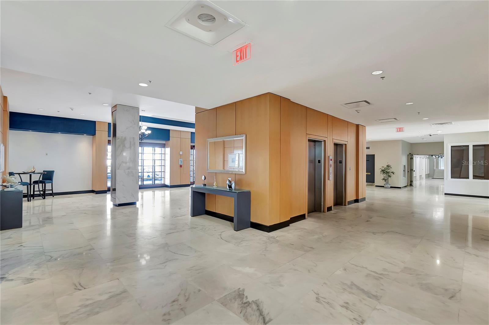 Elevators in Lobby area