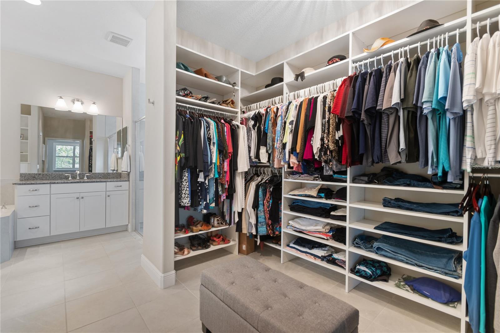 Walk-in closet