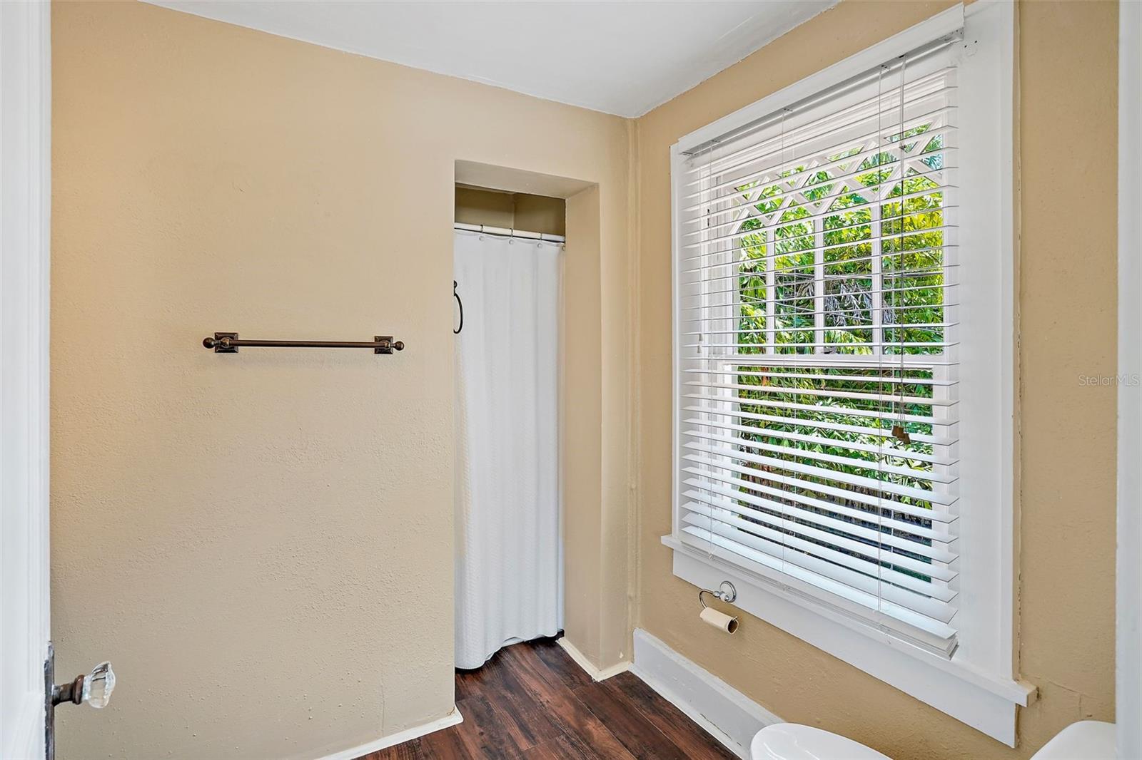 Shower in apartment bath