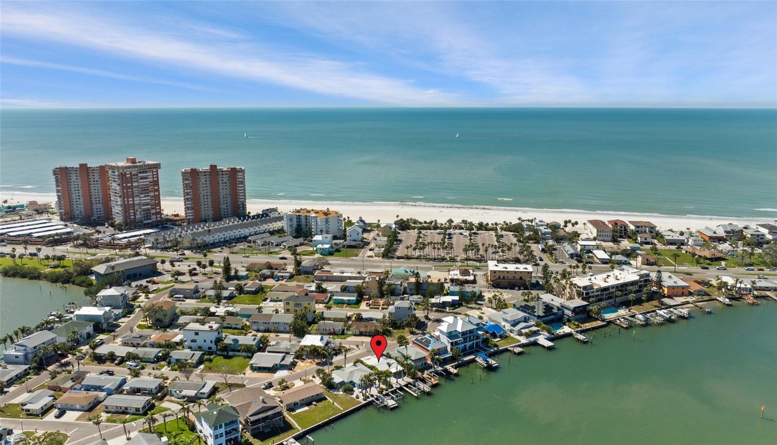 Aerial Views situated on the Intracoastal Waterway