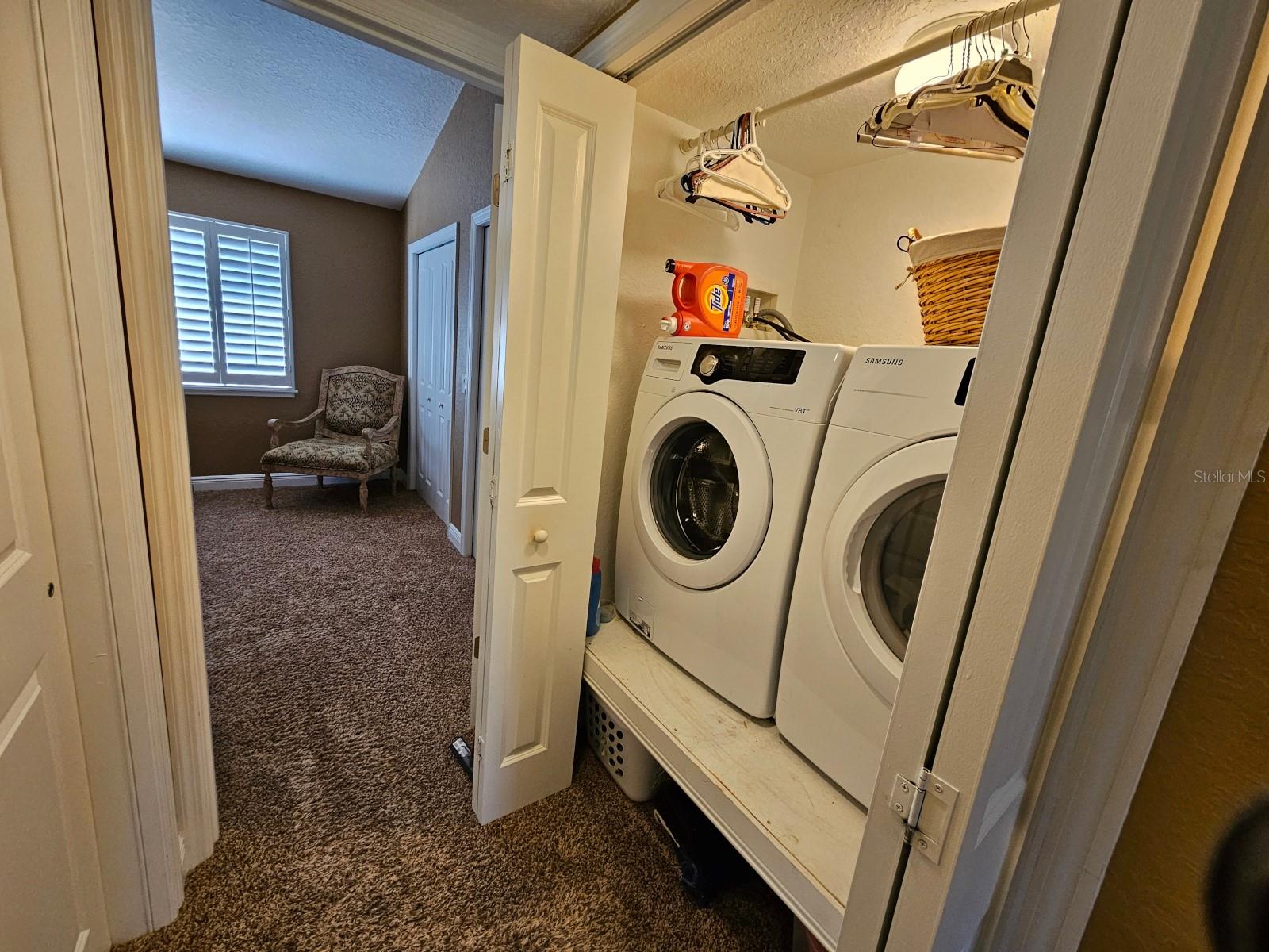 Laundry closet