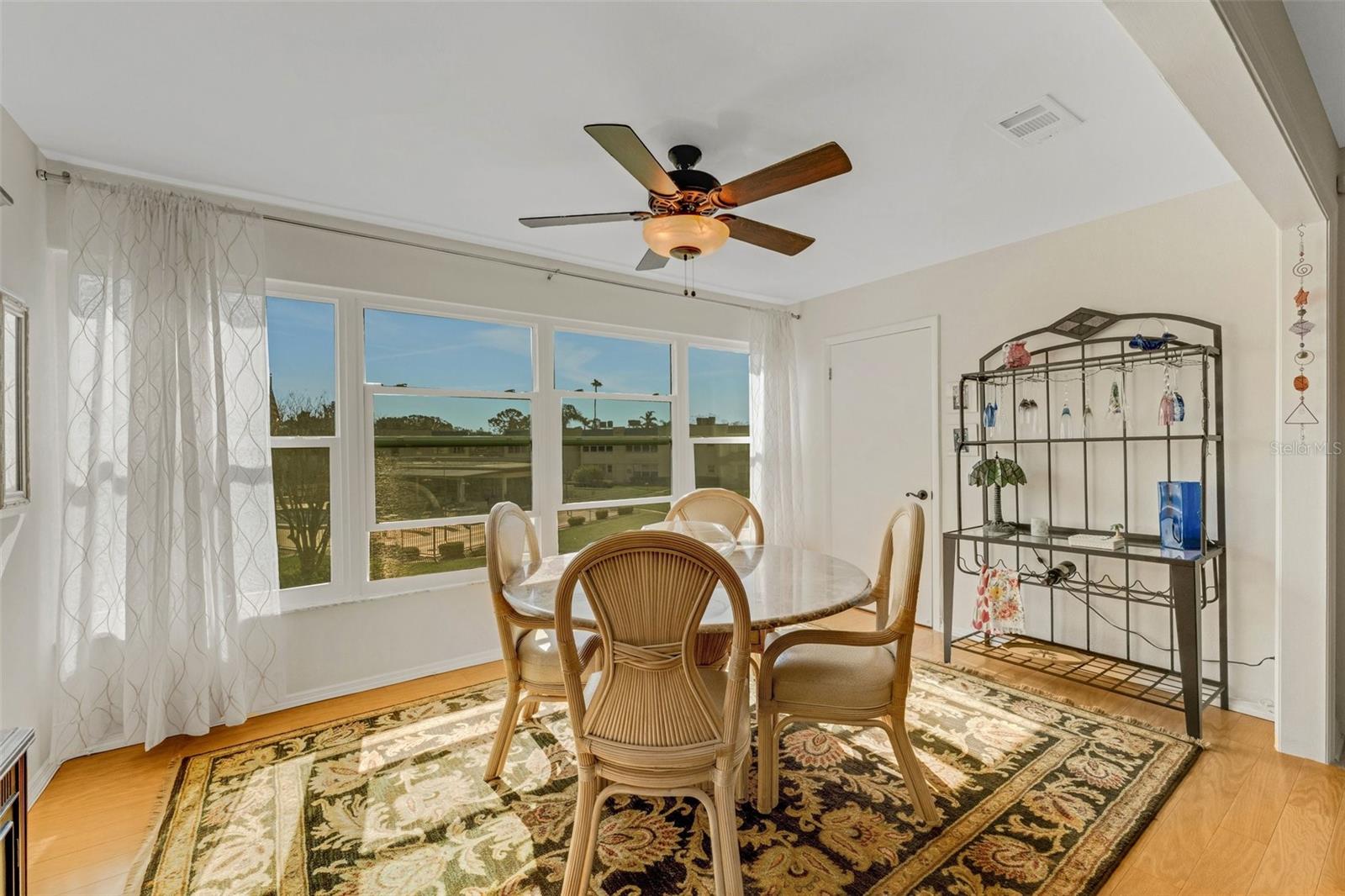 Florida Room With View of Pool and Clubhouse